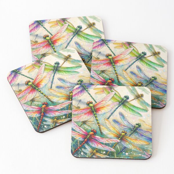 Item preview, Colorful Dragonflies designed and sold by M-Y-A-R-T-.