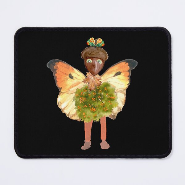Item preview, Boho Acorn-Head Butterfly Character T-Shirt designed and sold by GorinART.