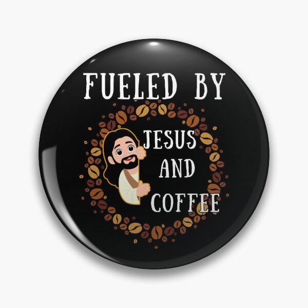 Item preview, Fueled By Jesus And Coffee Happy Easter designed and sold by Maggie Mustard.