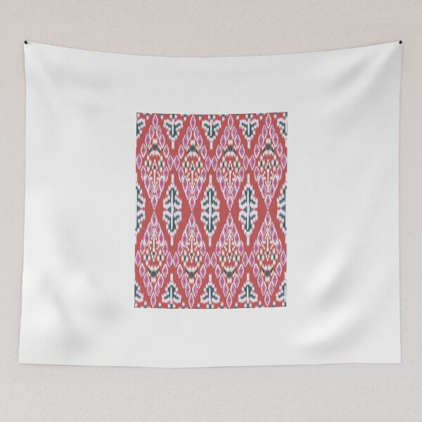 Item preview, Vibrant Thai Ikat Pattern | Traditional Asian Weaving designed and sold by Mondee Shop.