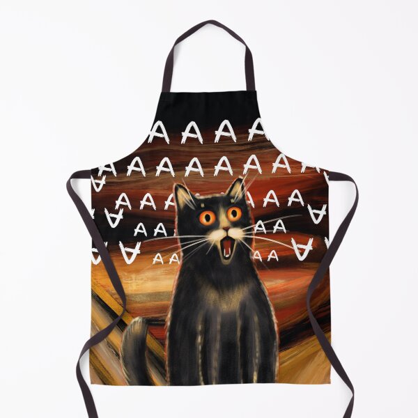 Item preview, Funny meme black cat on the fire designed and sold by Makitsu Neko.
