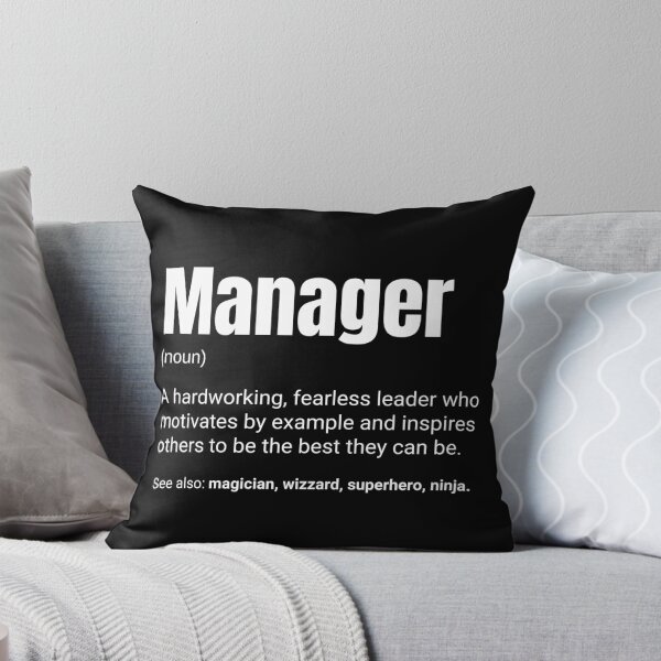 Item preview, Manager And Boss Work Definition designed and sold by CuteLovelyDesigns.