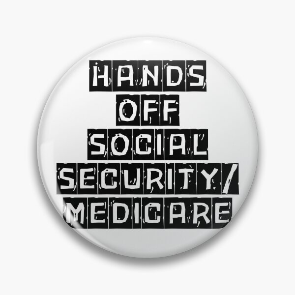 Item preview, Hands Off Social Security / Medicare V2 designed and sold by R-Threads.
