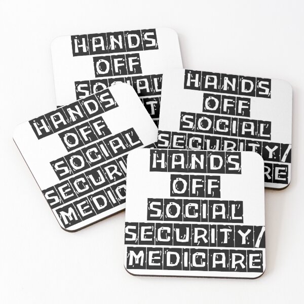 Item preview, Hands Off Social Security / Medicare V2 designed and sold by R-Threads.