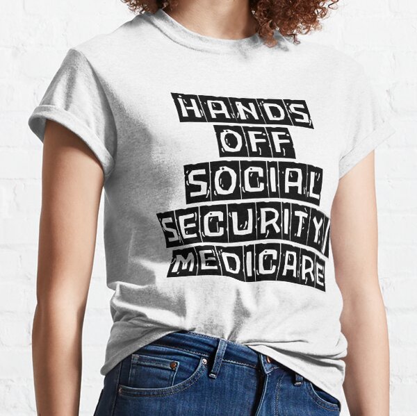 Item preview, Hands Off Social Security / Medicare V2 designed and sold by R-Threads.