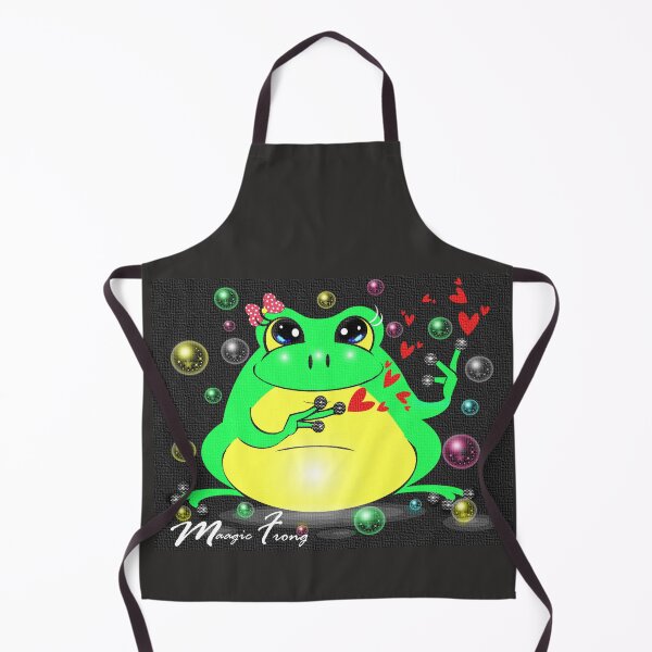 Item preview, Magic frog sending sweet hearts to her friends designed and sold by Shirley cute art .