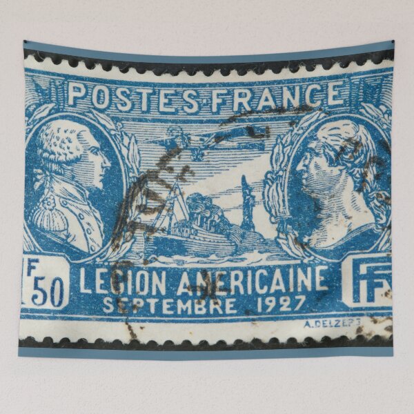 Item preview, Congress American legion, postage stamp, France, 1927 designed and sold by Photopat.