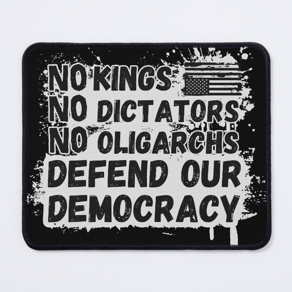 Item preview, No Kings, No Dictators, No Oligarchs - Defend Democracy designed and sold by R-Threads.