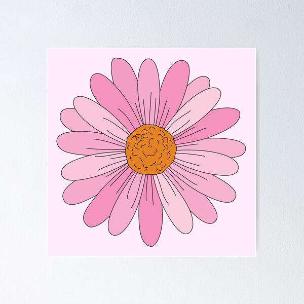 Item preview, Cute Pink Flower Design designed and sold by HalkaCreative.