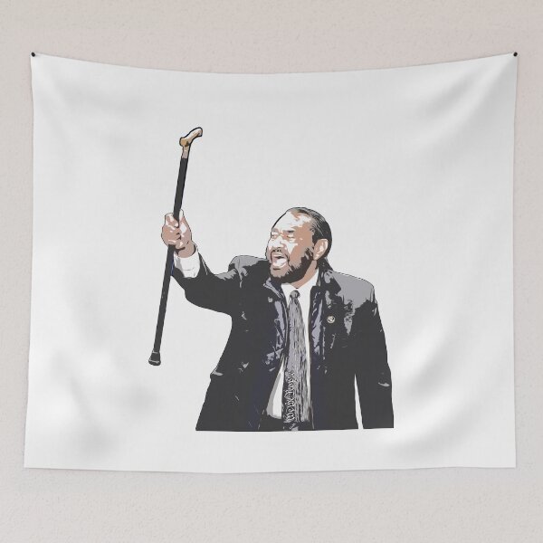 Item preview, Representative Al Green protests Medicaid cuts to Trump and Congress designed and sold by Signs for Dark Times.