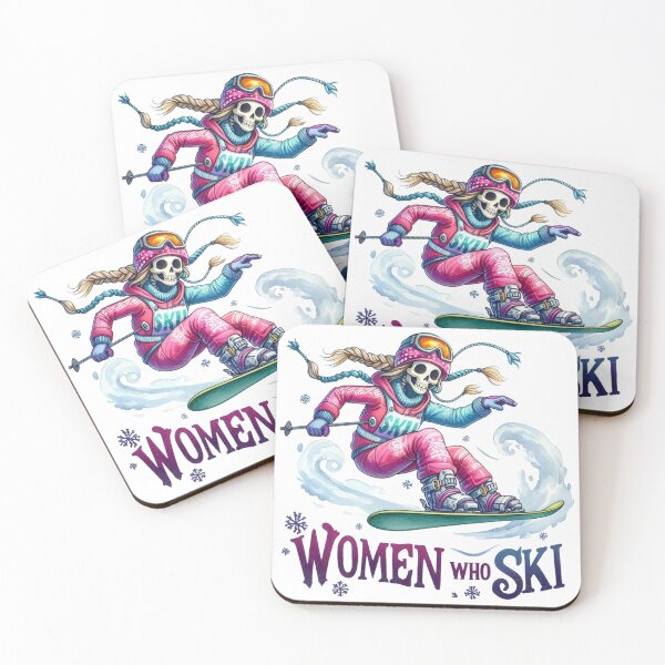 Item preview, Women Who Ski designed and sold by erkinmaddison.