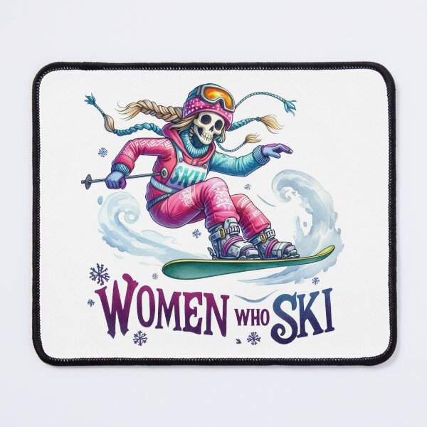 Item preview, Women Who Ski designed and sold by erkinmaddison.