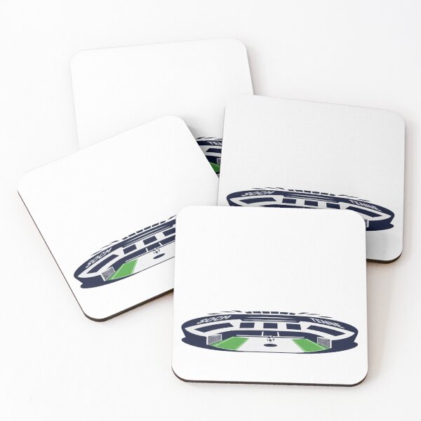Item preview, Soccer Stadium Logo with Field and Goals Illustration designed and sold by Cloud-Riders.