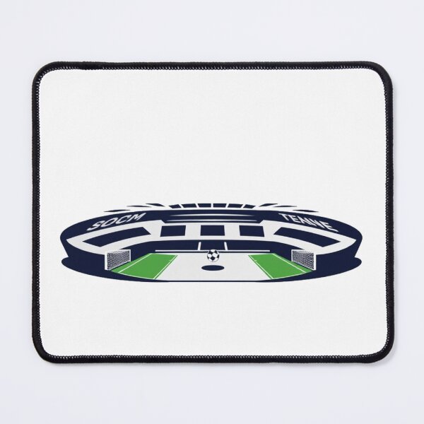 Item preview, Soccer Stadium Logo with Field and Goals Illustration designed and sold by Cloud-Riders.