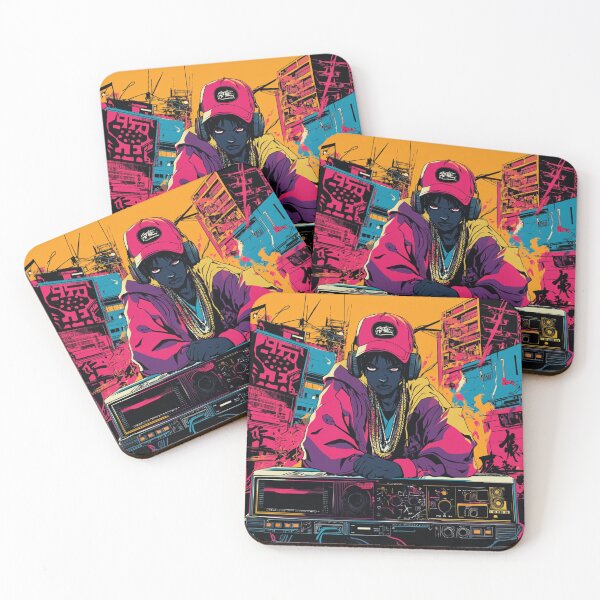 Artikelvorschau, Design Frau Flow Rap Hip Hop Pop Art entworfen und verkauft von VivaVibeStyle.