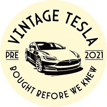 Vorschaubild zum Design Vintage Tesla Autoaufkleber von frozencoco