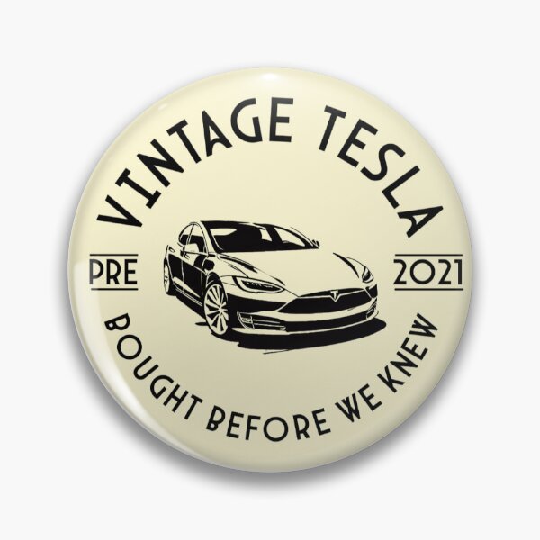 Item preview, Vintage Tesla bumper sticker designed and sold by frozencoco.