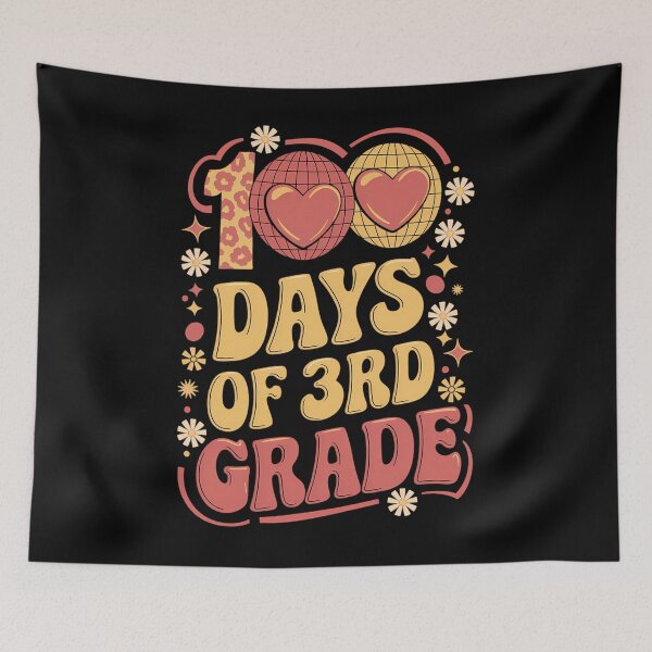 Item preview, 3rd Grade Happy 100th Day Of School designed and sold by savrmiller.