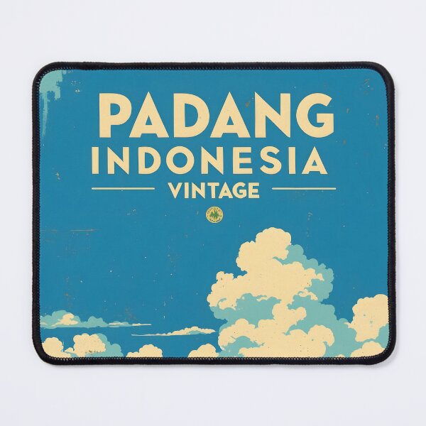Item preview, Padang Indonesia Vintage Travel Tourism designed and sold by TravelersGems.