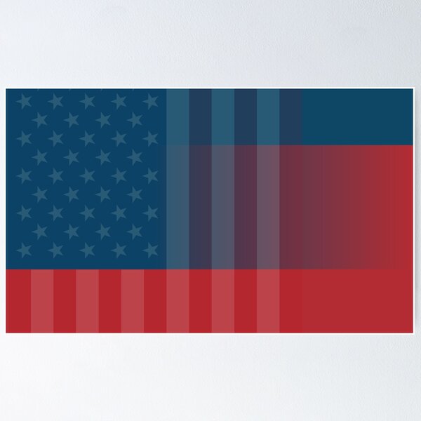 Item preview, Modern USA Flag  designed and sold by ОксНЛ.