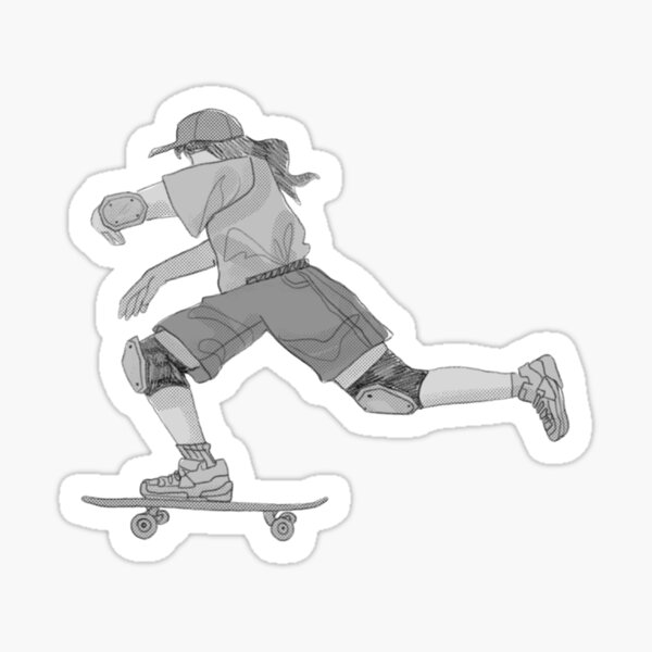 Item preview, Skateboarding Girl designed and sold by beamybaby.