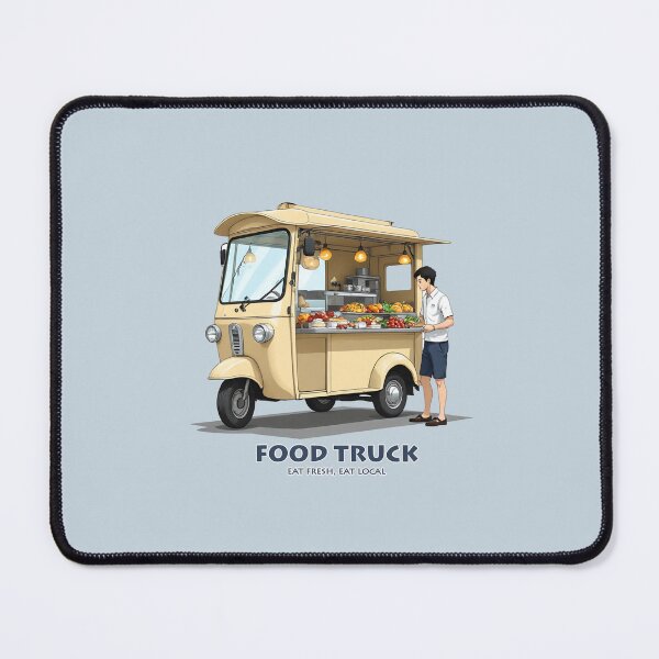 Item preview, Food Truck - Eat Fresh, Eat Local  designed and sold by Vanich-Panich.
