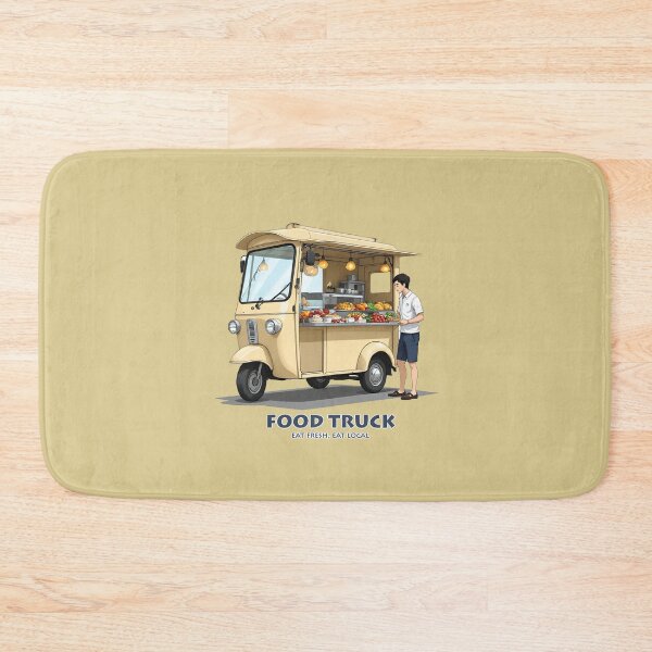 Item preview, Food Truck - Eat Fresh, Eat Local  designed and sold by Vanich-Panich.