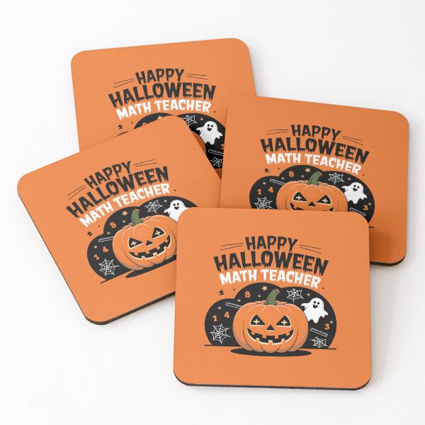 Item preview, Happy Halloween Math Teacher Funny Design designed and sold by TeeGrit.