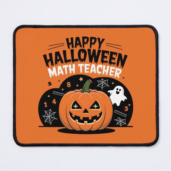 Item preview, Happy Halloween Math Teacher Funny Design designed and sold by TeeGrit.