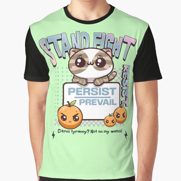 Vista previa del artículo con la obra «Resistir Persistir Prevalecer», diseñado y vendido por BaffledSnout.
