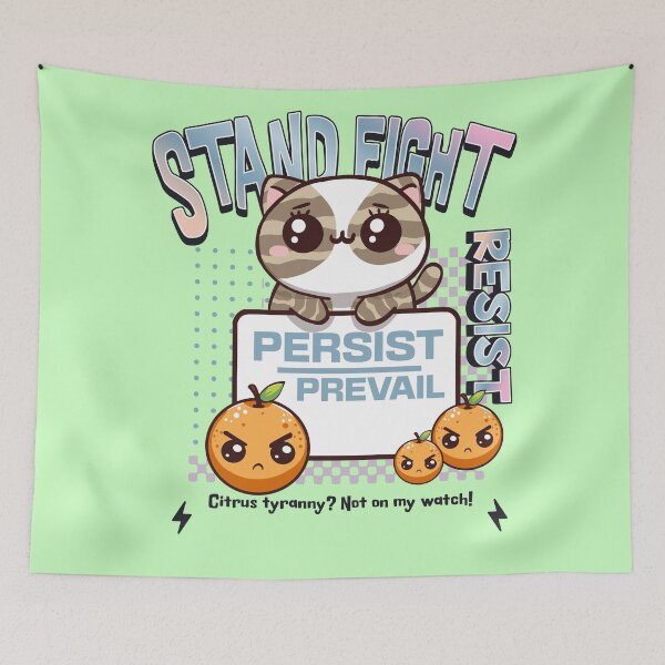 Item preview, Resist Persist Prevail designed and sold by BaffledSnout.
