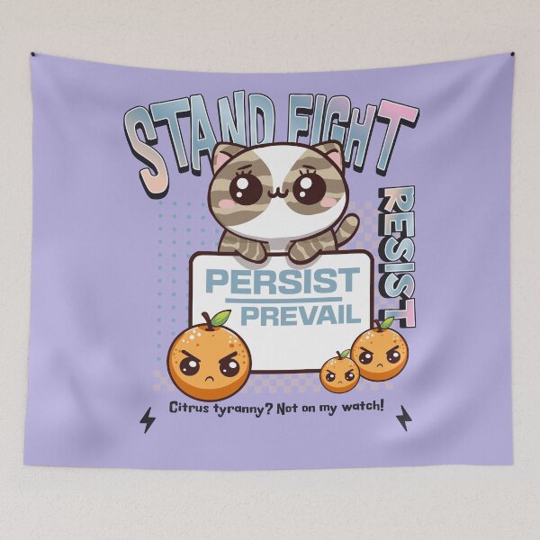 Item preview, Resist Persist Prevail designed and sold by BaffledSnout.