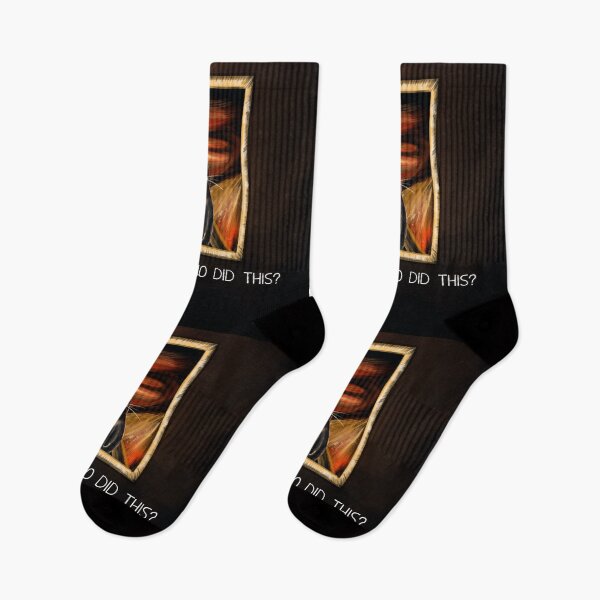 Item preview, Funny meme black cat with picture on the fire designed and sold by Makitsu Neko.