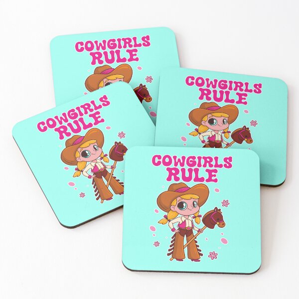 Item preview, kawaii cowgirl with horse designed and sold by Mauswohn.