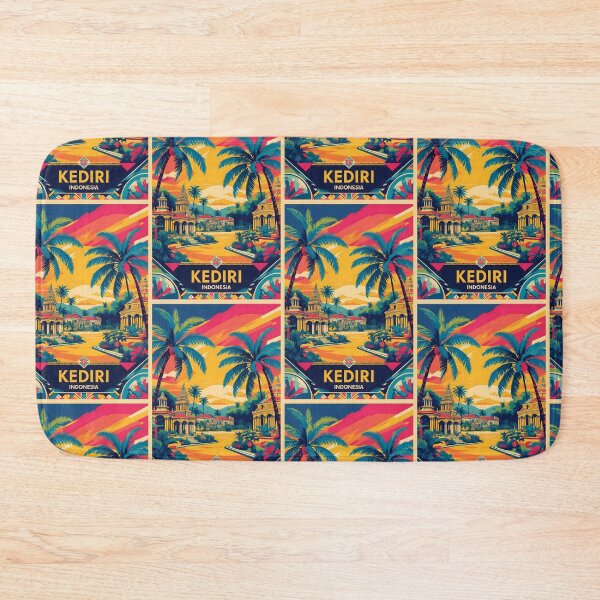 Item preview, Kediri Islands Indonesia Vintage Travel Tourism designed and sold by TravelersGems.