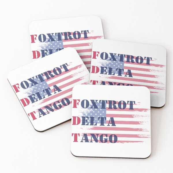 Item preview, Foxtrot, Delta, Tango designed and sold by CrystalCoastNC.