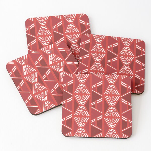 Item preview, Red Bogolan African Fabric designed and sold by Wolagno.