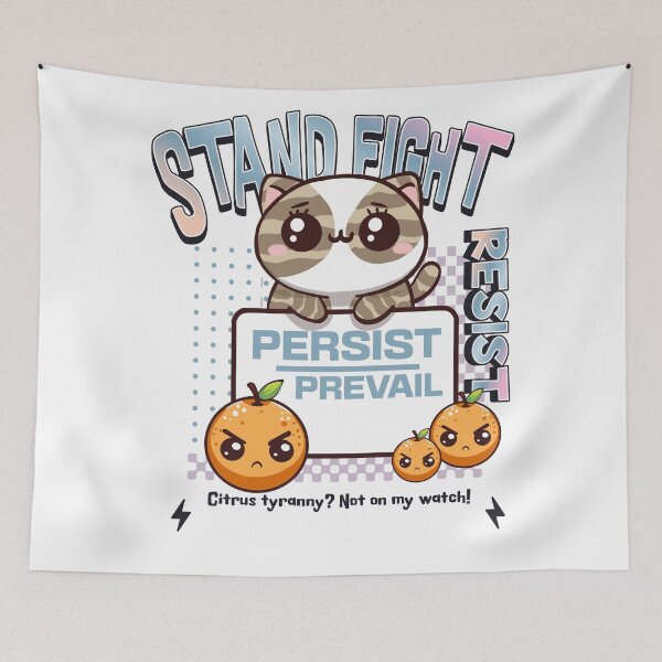 Item preview, Resist Persist Prevail designed and sold by BaffledSnout.