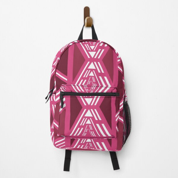 Item preview, African Bogolan pink fabric designed and sold by Wolagno.