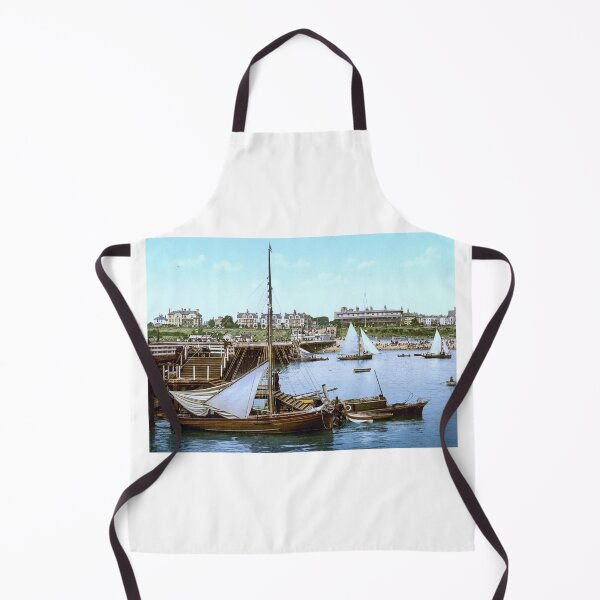 Item preview, Boats in Clacton-on-Sea designed and sold by 19th Century in Color.