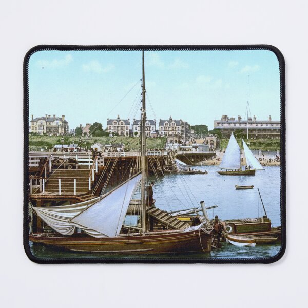 Item preview, Boats in Clacton-on-Sea designed and sold by 19th Century in Color.
