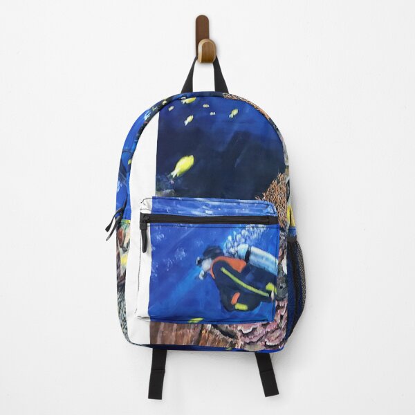 Item preview, DIVING IN THE MALDIVES designed and sold by Mackenzie Moulton International Artist .