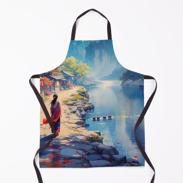 Item preview, Beautiful Asian landscape, river Yangze, China designed and sold by Coolparrotgirl.
