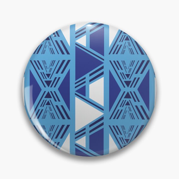 Item preview, Blue Bogolan African Fabric designed and sold by Wolagno.