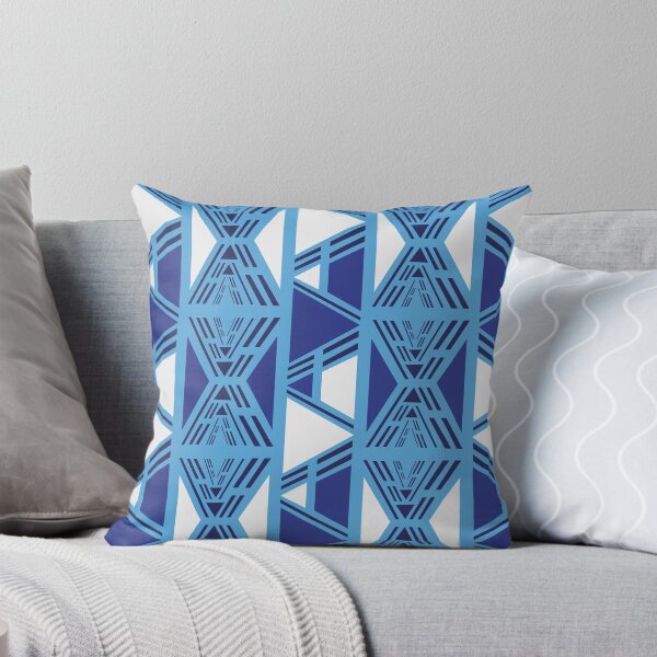 Item preview, Blue Bogolan African Fabric designed and sold by Wolagno.