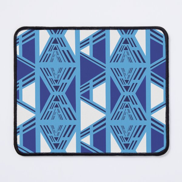 Item preview, Blue Bogolan African Fabric designed and sold by Wolagno.