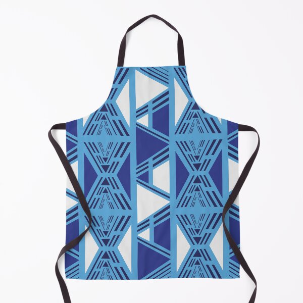 Item preview, Blue Bogolan African Fabric designed and sold by Wolagno.
