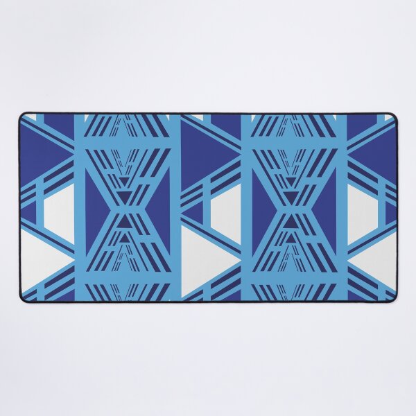 Item preview, Blue Bogolan African Fabric designed and sold by Wolagno.