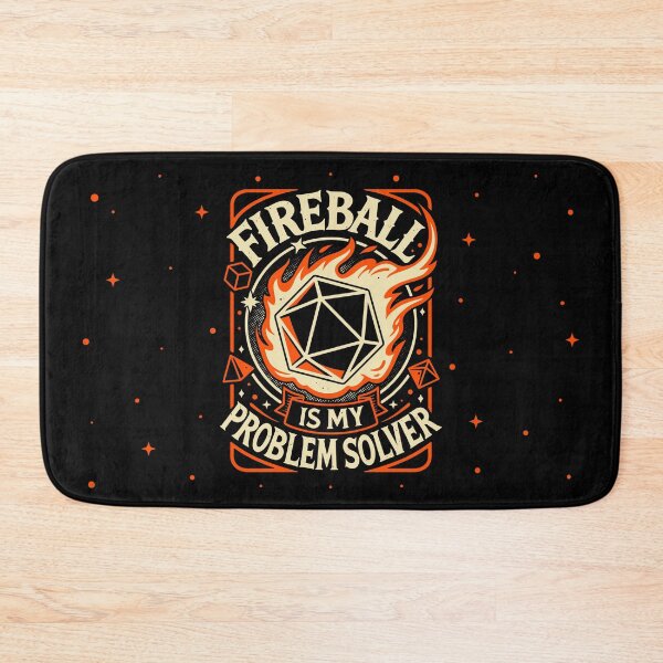 Item preview, Fireball Is My Problem Solver designed and sold by Snouleaf.