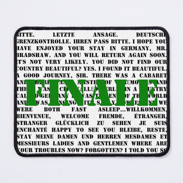 Item preview, Cabaret lyrics designed and sold by broadwaygirl142.